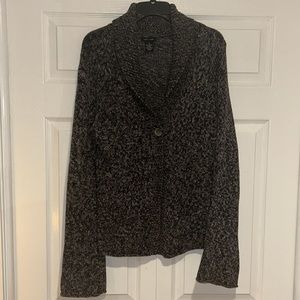 Calvin Klein One Button Bell Sleeves Sweater